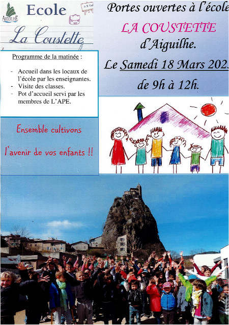 You are currently viewing Ecole La Coustette : journée portes ouvertes