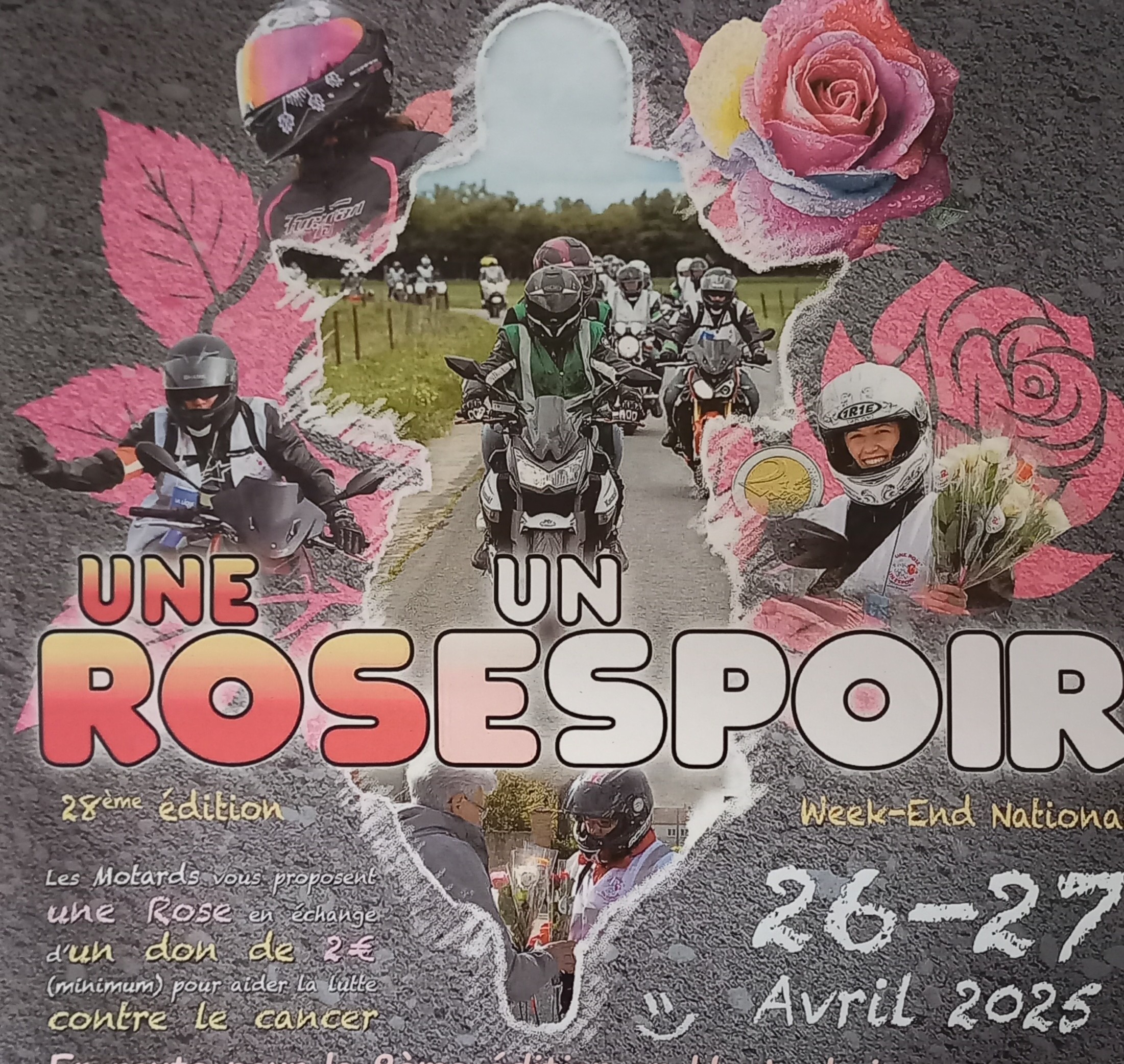 You are currently viewing UNE rose, UN espoir 26-27 avril