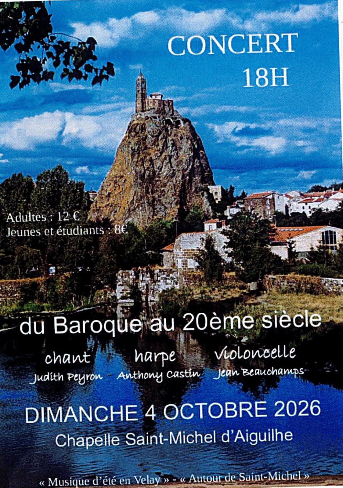 You are currently viewing Concert au rocher d&rsquo;Aiguilhe le 4 octobre